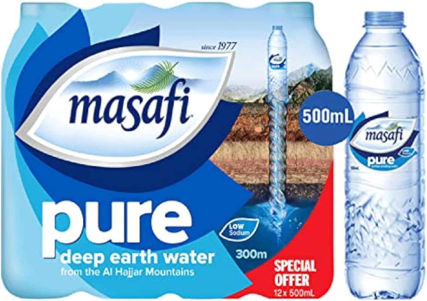Masafi Drinking Water 12 x 500ml