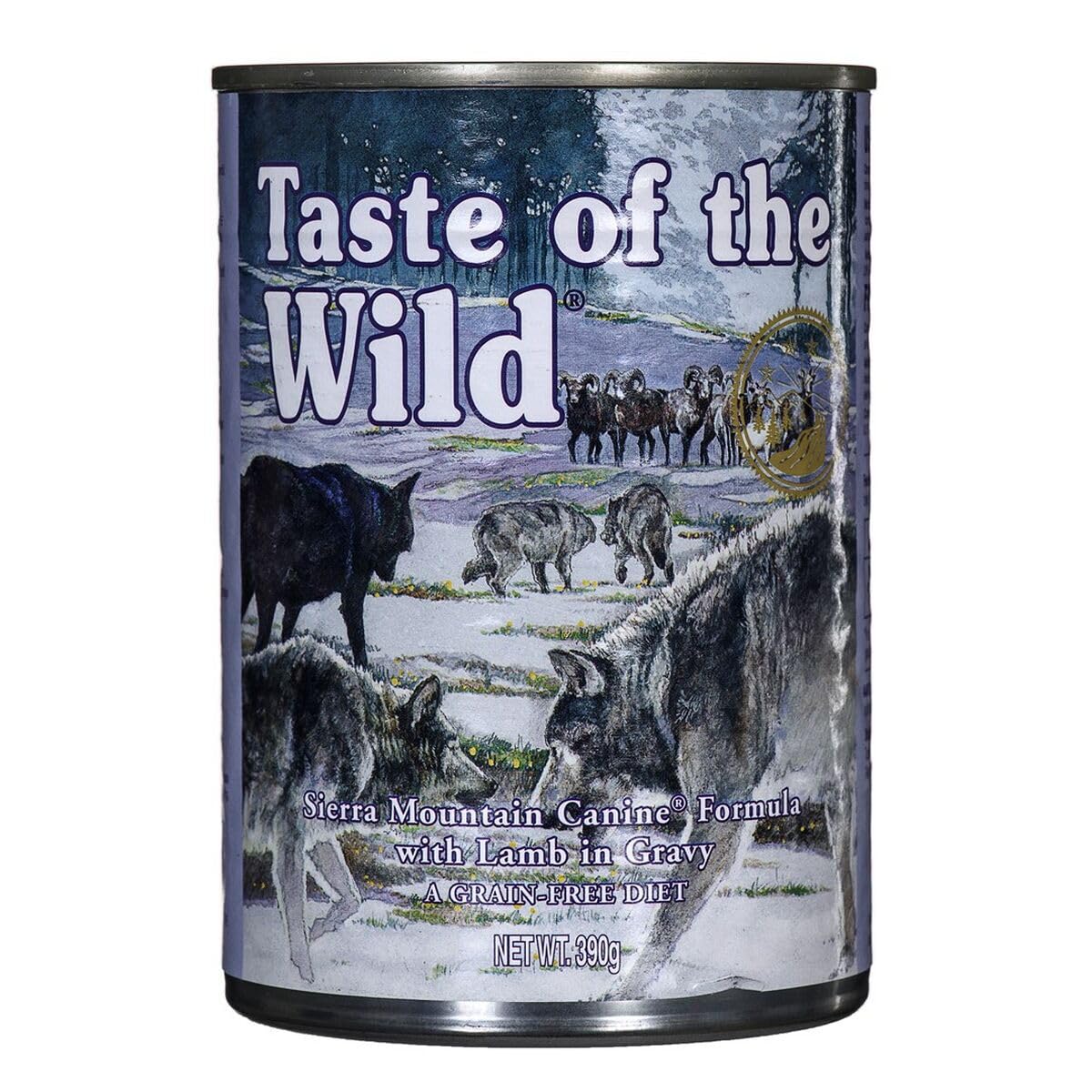 Taste of the WildSierra Mountain Canine Formula With Lamb In Gravy 390G Ir