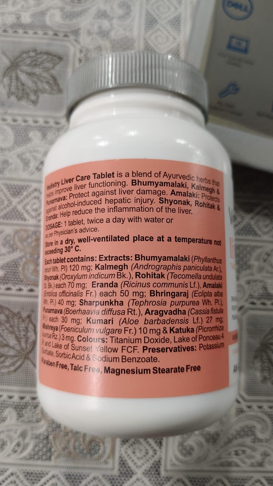 Vedistry Livercare Tablets | Ayurvedic Liver Detox Supplement for Fatty Liver & Sluggish Metabolism | Clinically tested | 22% reversal in fatty liver | Ayurvedic Liver Care with Bhumiamalaki, Kutaki & Amalaki for Detox & Liver Restoration – 60 Tablets (Pack of 2) — Amazon image 3