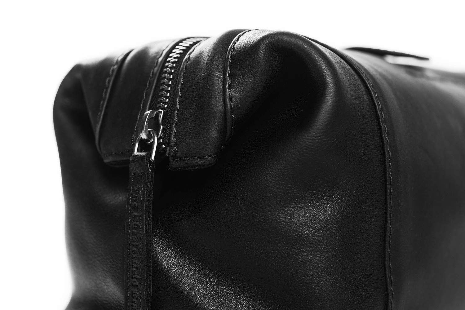Chesterfield Brand La trousse de toilette Vince en cuir pour hommes et femmes | Trousse de voyage, de rasage, de cosmétiques, d'articles de toilette de salle de bain, grand organisateur de maquillage,