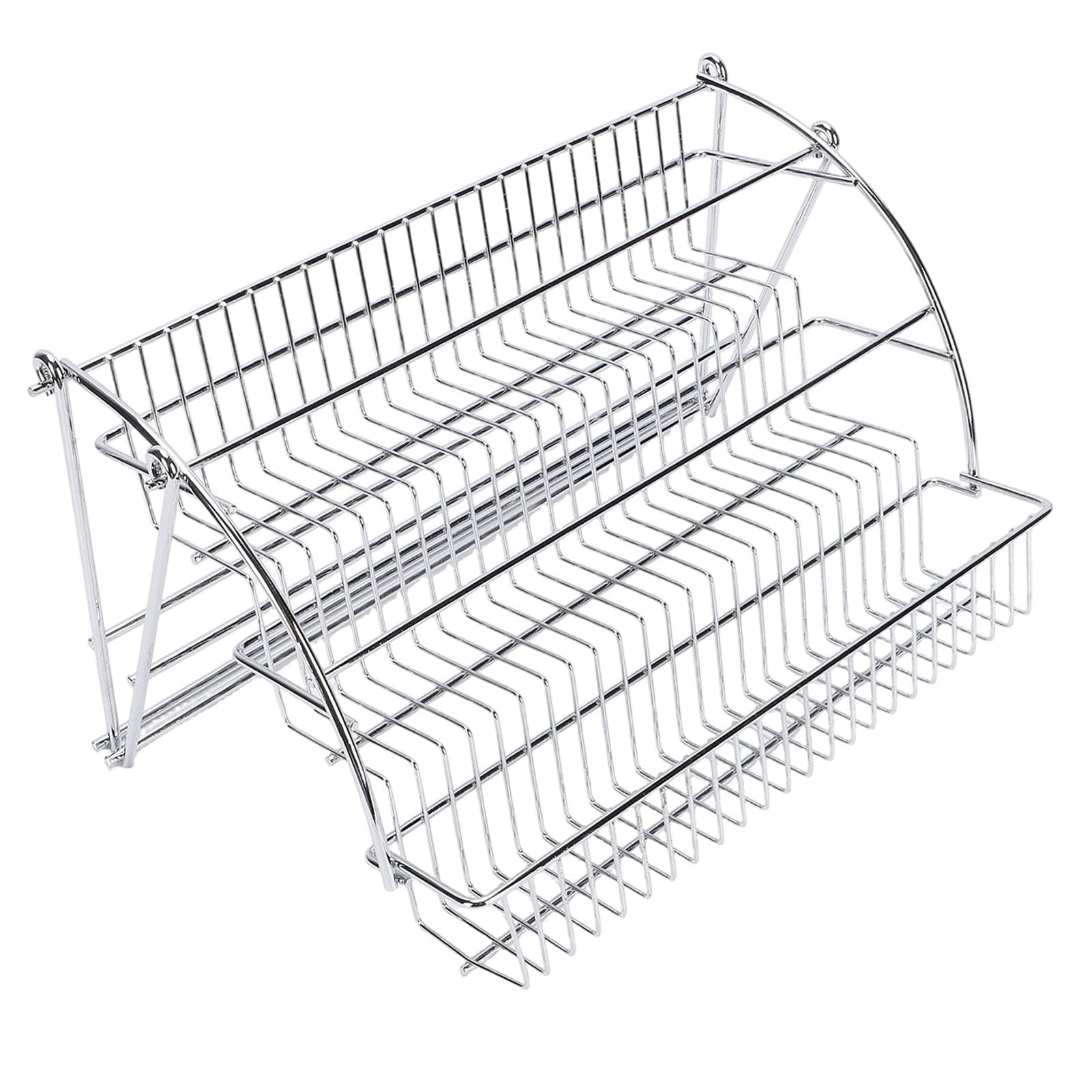 Annadue Estante para Condimentos Extraíble de Hierro Resistente, Organizador de Varios Niveles de Diseño Práctico para Uso Doméstico en la Cocina