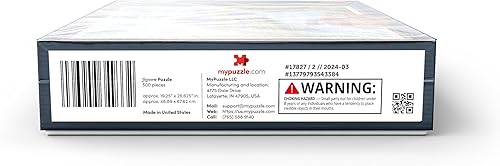 Miniatura 9 de MyPuzzle Gates of The Arctic National Park - The Arctic Whisper, póster de viaje vintage, rompecabezas prémium de 500 piezas para adultos