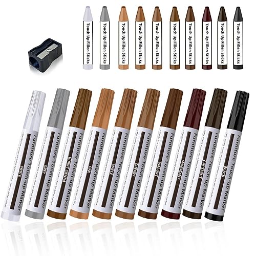 Flybunny Repair Pen Wooden Furniture Floor Scratch Repair Markers and