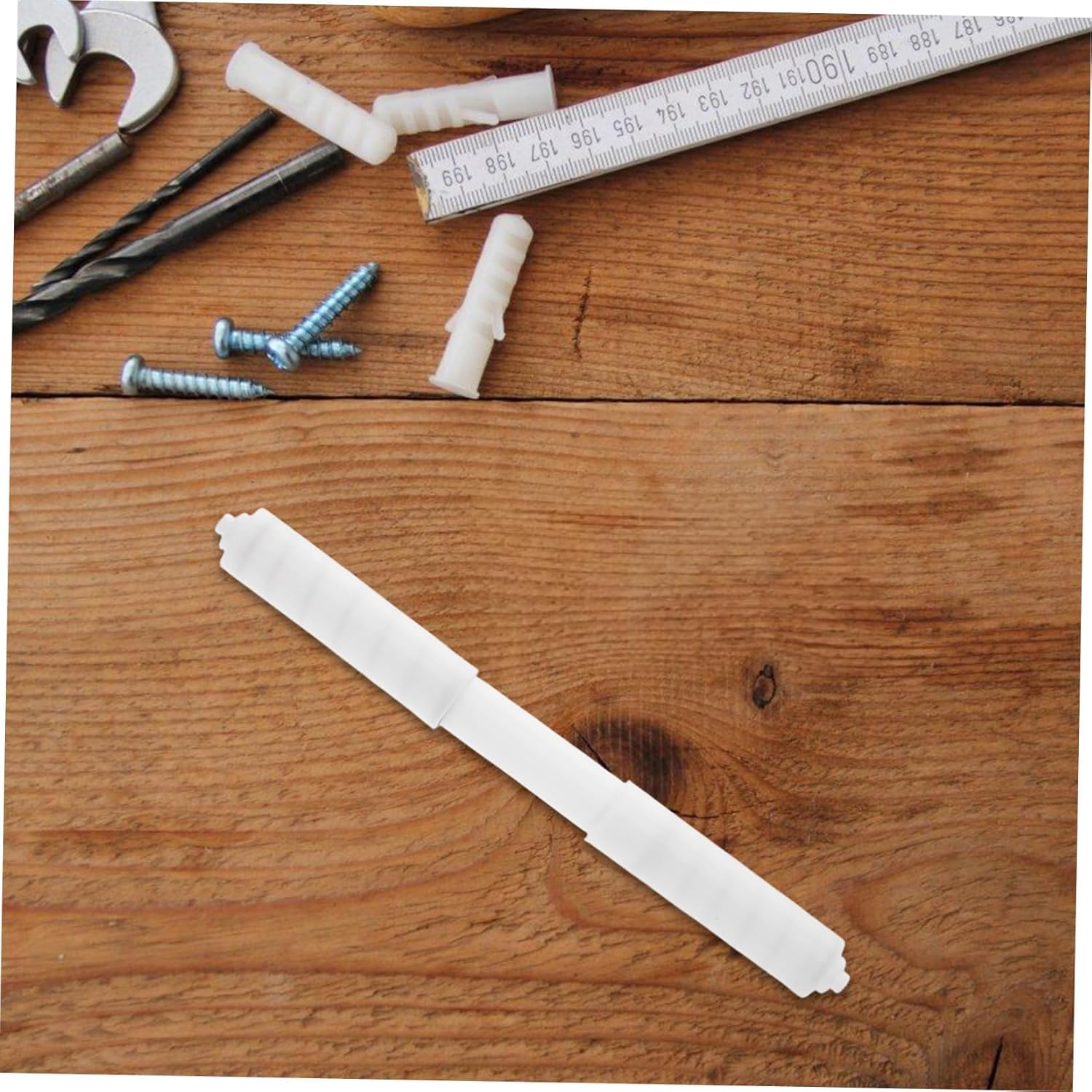 3pcs Toilet Paper Roll Holders, Flexible Bathroom Tissue Spindles for RV Camper Vanity Storage