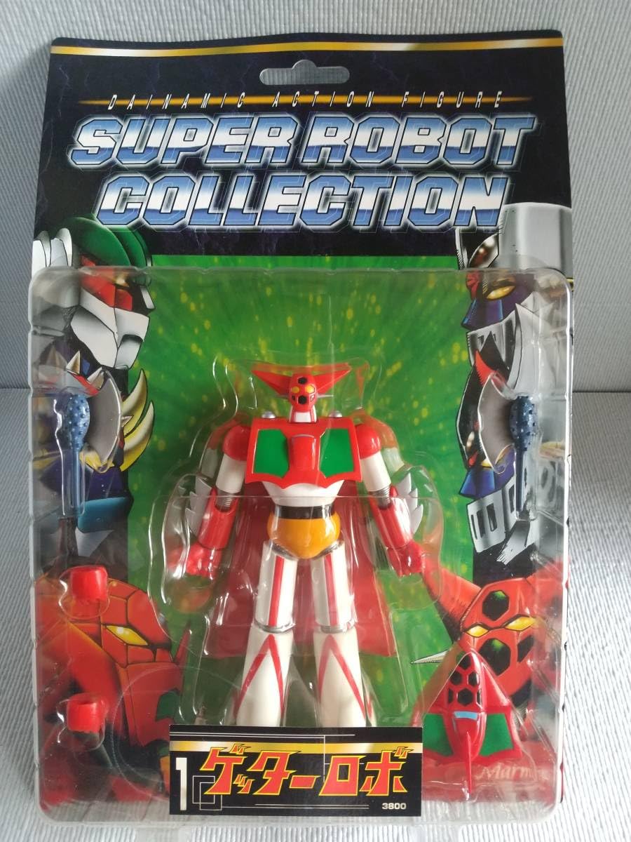 未使用 スーパーロボット列伝　ゲッターロボ　ゲッター1 フィギュア　マーミット Amazon.co.jp: ゲッターロボ スーパーロボットコレクション