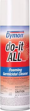 Dymon Do-It-All Germicidal Foaming Cleaner, 18 Oz Aerosol Spray, 12/Carton