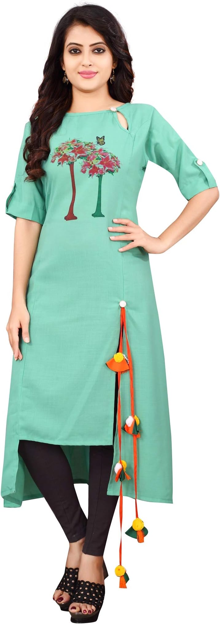 Anarkali Kurta Women's Cotton