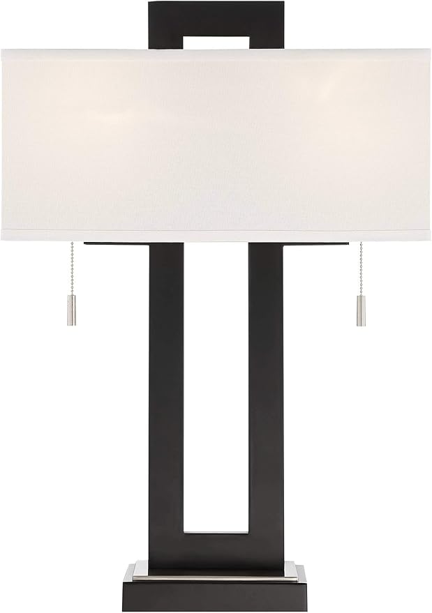 Lámparas de Mesa LED Negras 26" 2 Unidades Puerto USB 360 Lighting miniatura 9