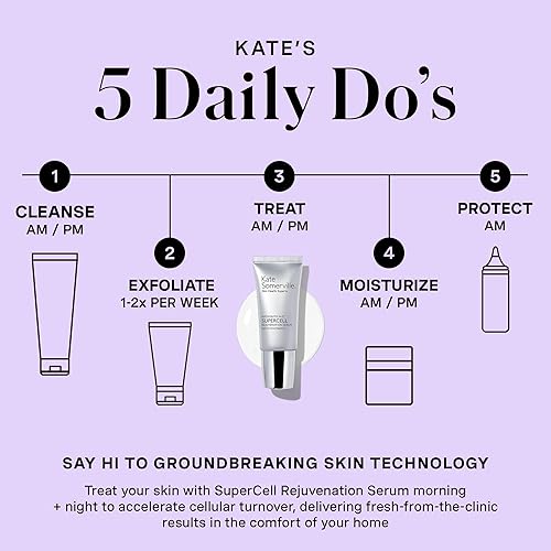 Miniatura 9 de Kate Somerville KateCeuticals® SuperCell - Suero peptídico de rejuvenecimiento para reparar la piel dañada y reducir líneas finas y arrugas, 1 onza