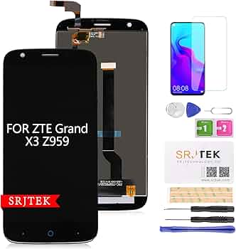 かい出品 Amazon.com: Screen Replacement for ZTE Grand X3 Z959 Warp 7