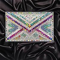 Vista 7 de Mix Sizes 300pcs Crystal Red AB Nail Art Rhinestones DIY Non Hotfix Flatback Acrylic Nail Stones Gems for 3D Nails Art Decorations (Red AB)