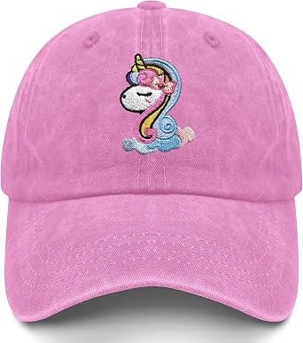 Embroidered Kids Hat, Cute Hat, Animal Baseball Cap Gift for Boys Girls