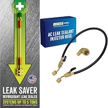 Leak Saver AC Injector Hose Bundle | AC Stop Leak for Most HVAC Systems Up to 5 Tons | Works with All Systems & AC Refrigerants | Made in The USA