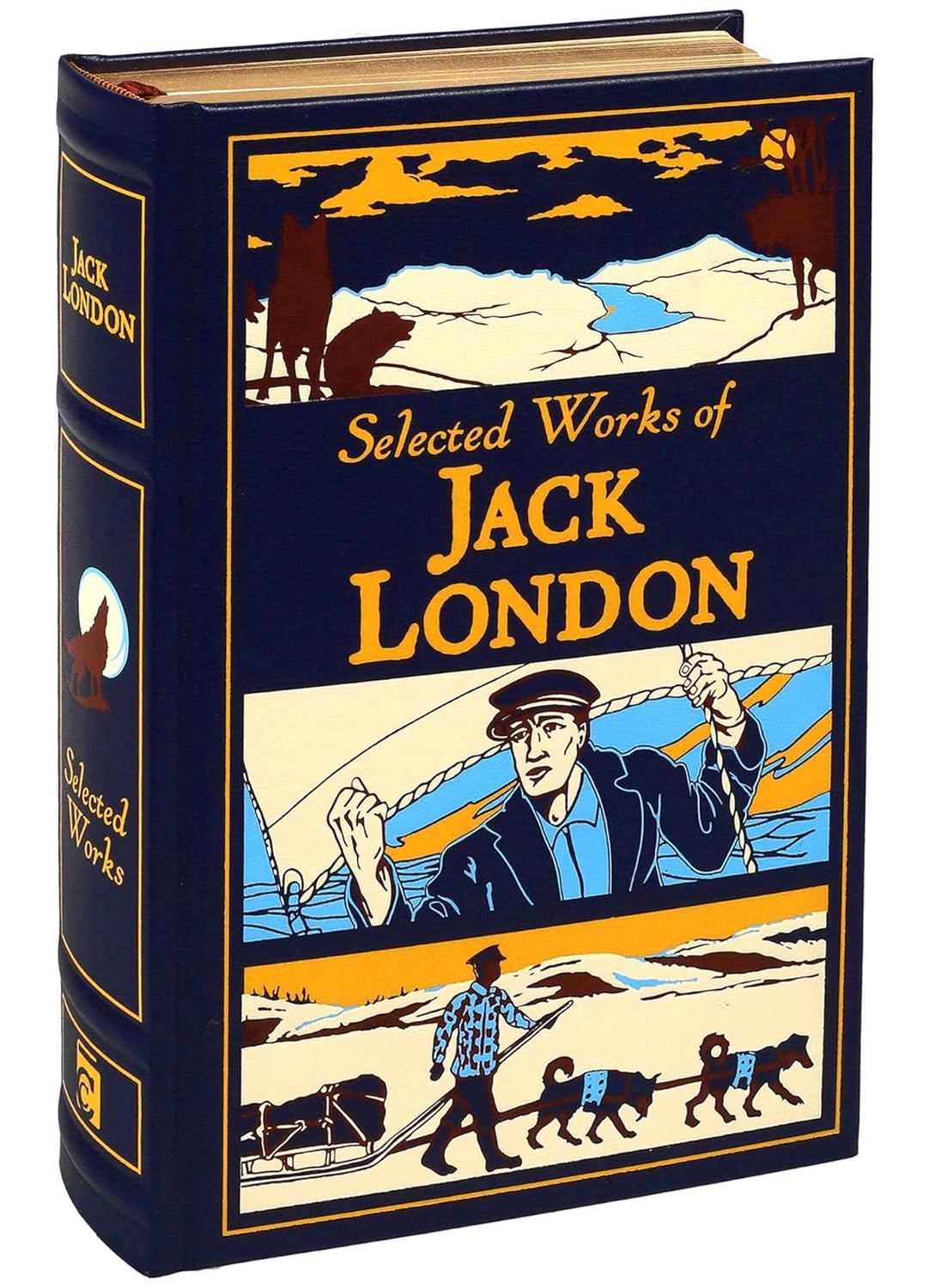 Selected Works of Jack London (Leather-bound Classics) - Image 2