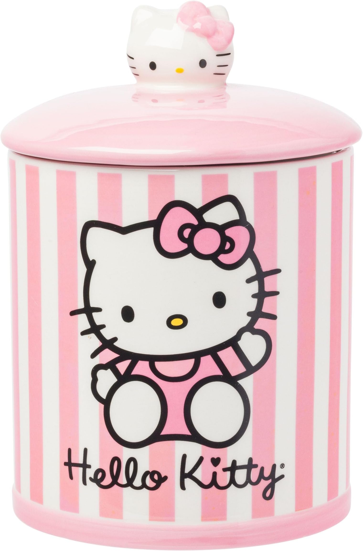 Sanrio Hello Kitty Pink Ceramic Cookie Snack Jar (Medium)