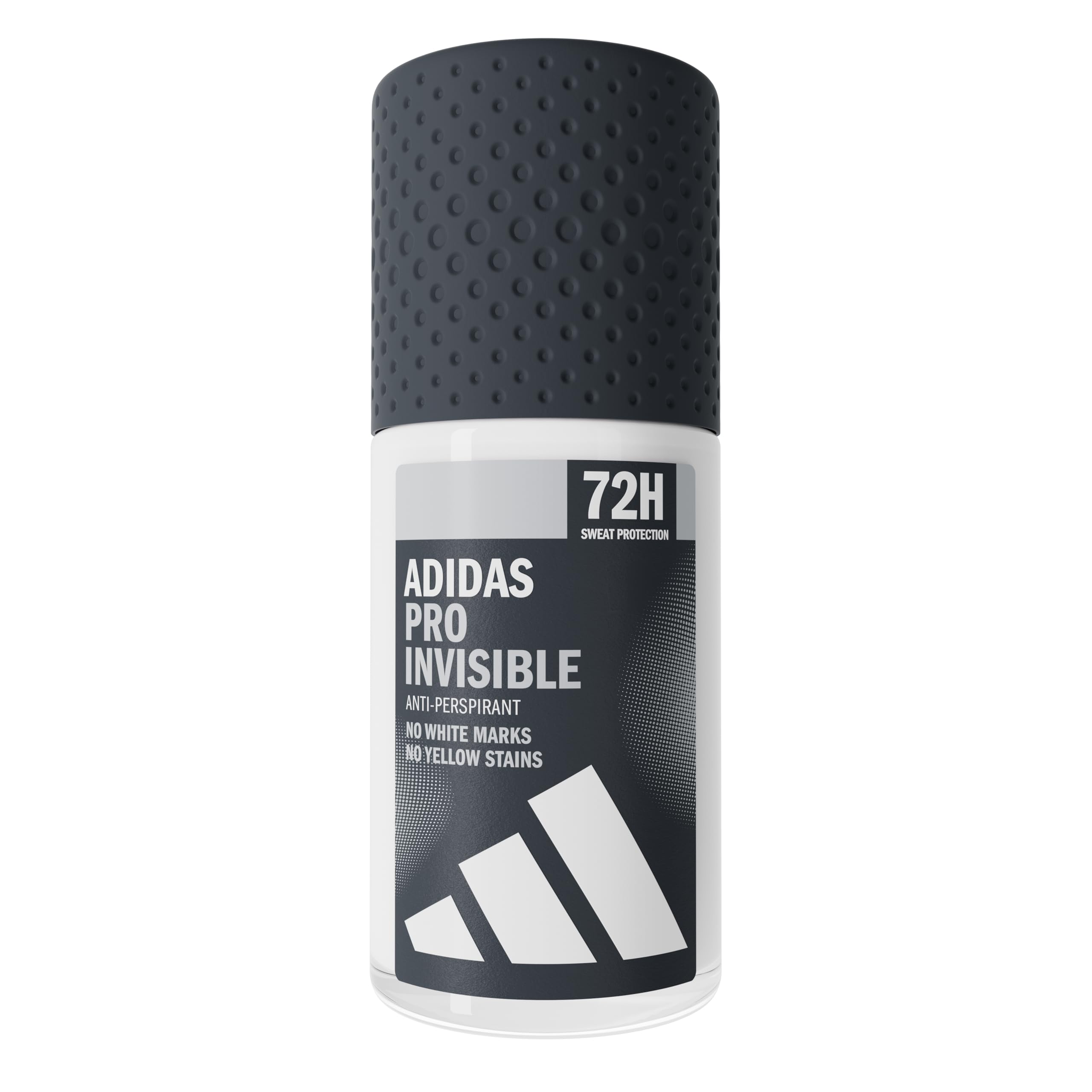 adidas, PRO Invisible Deodorante Roll-on Anti-traspirante Uomo, 48 Ore di Protezione, Formula Vegana e Senza Alcol, 50ml
