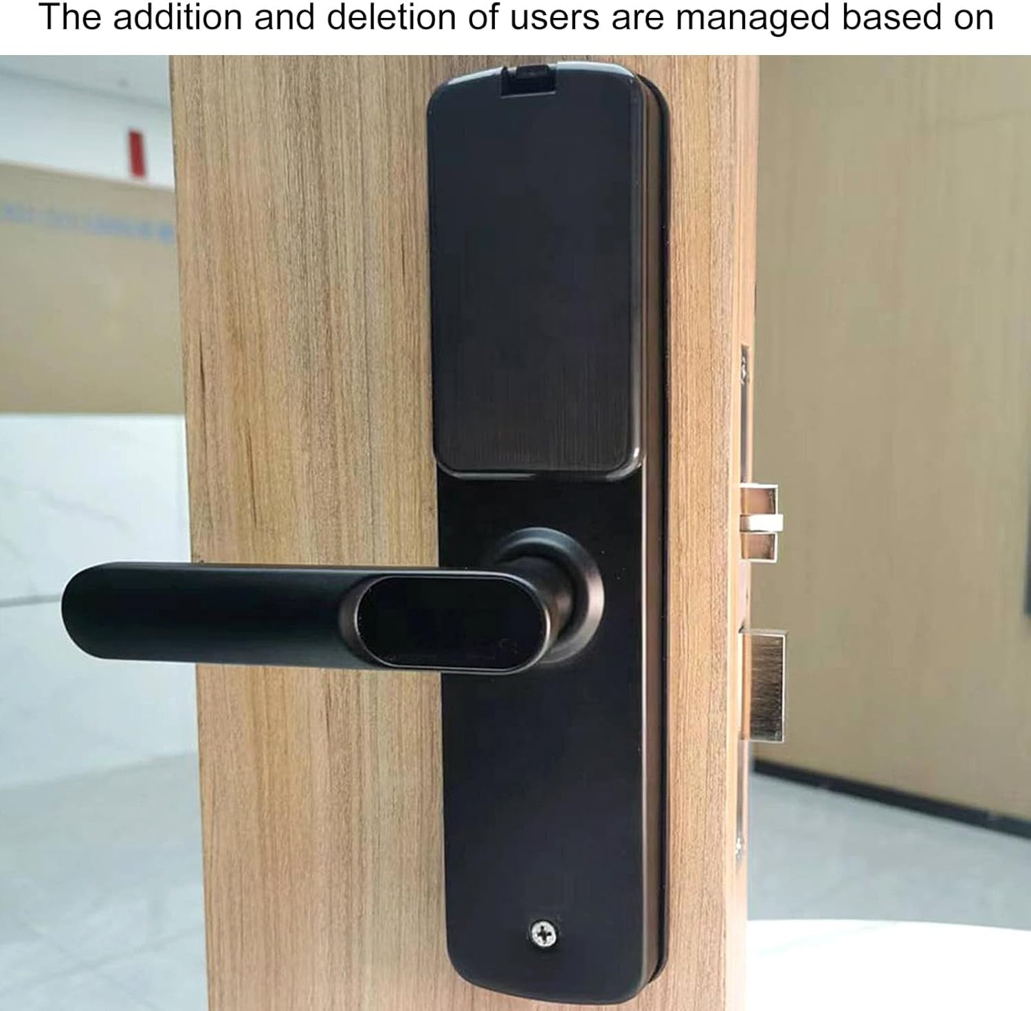 Electronic Fingerprint Door Lock Keyless Smart Lock for Wooden Door