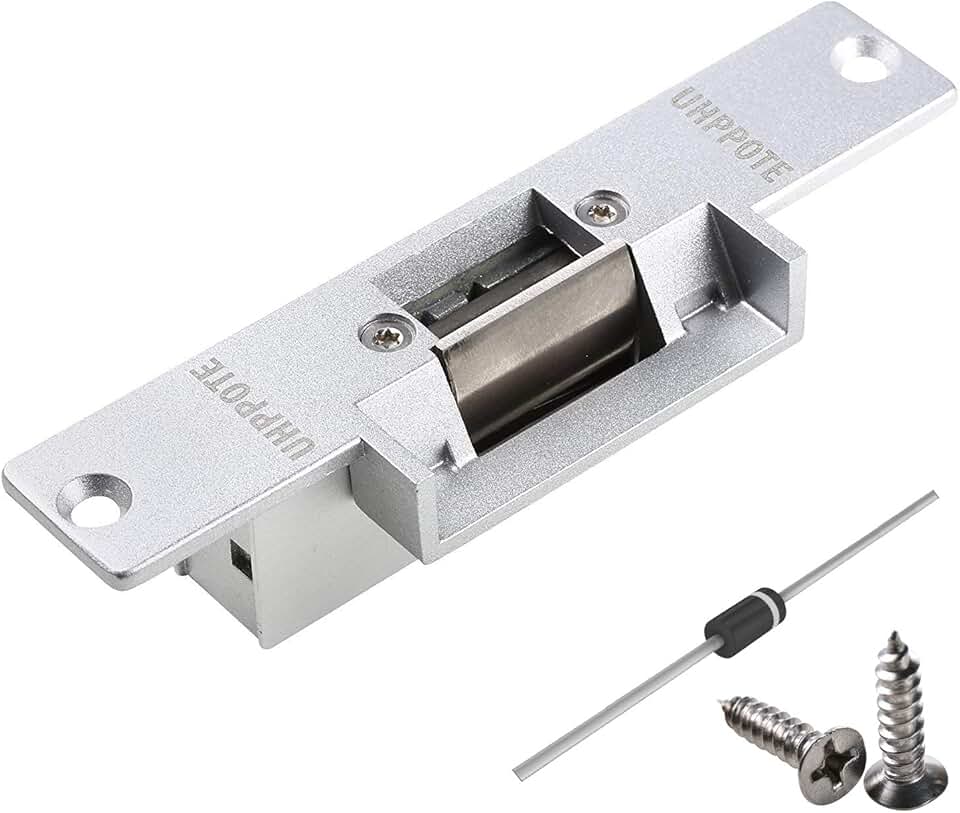 Electric Strike Fail Secure NO Mode Lock a Part For Access Control Wood Metal Door
