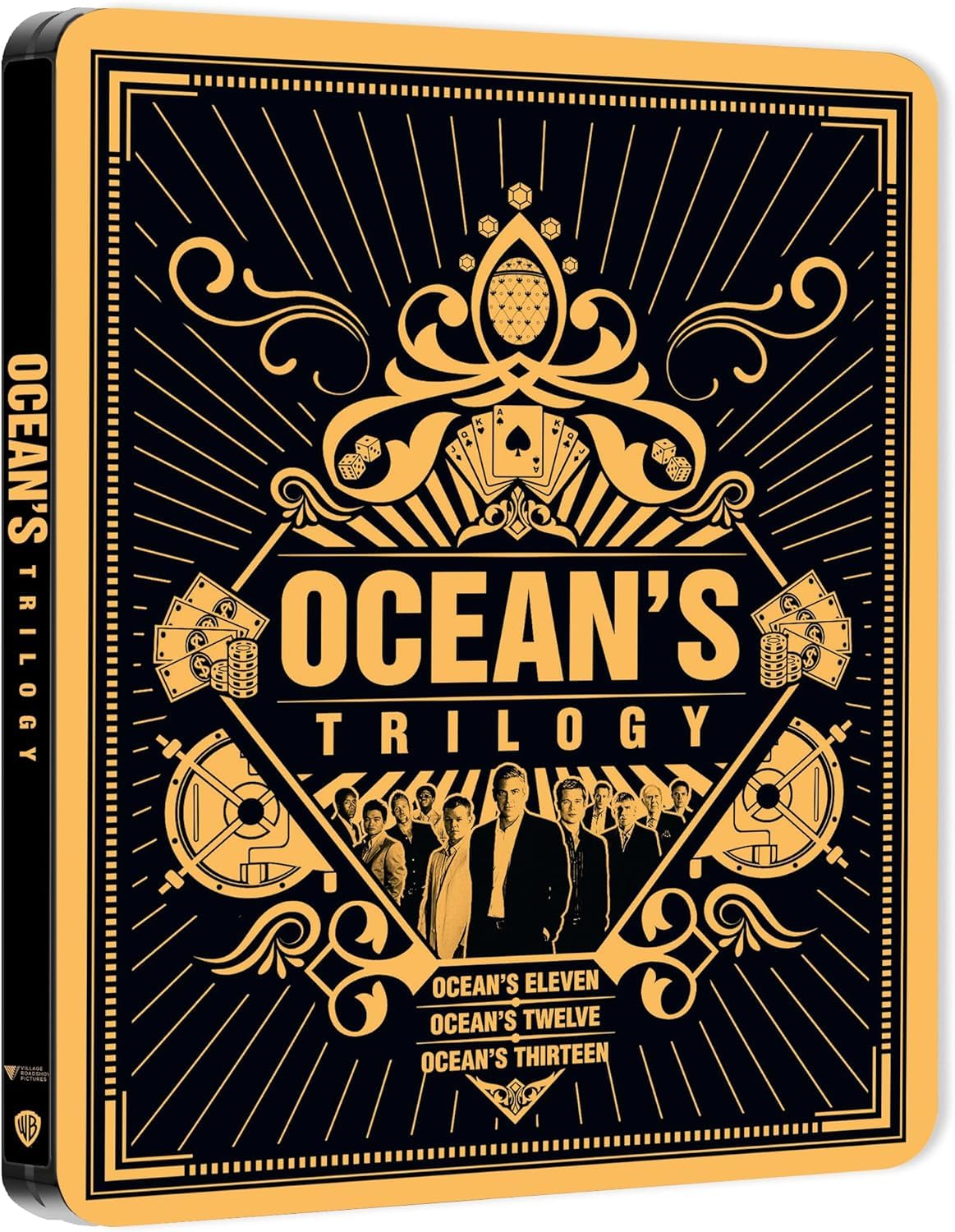 OCEAN'S TRILOGY STEELBOOK (4K Ultra HD + Blu-ray)