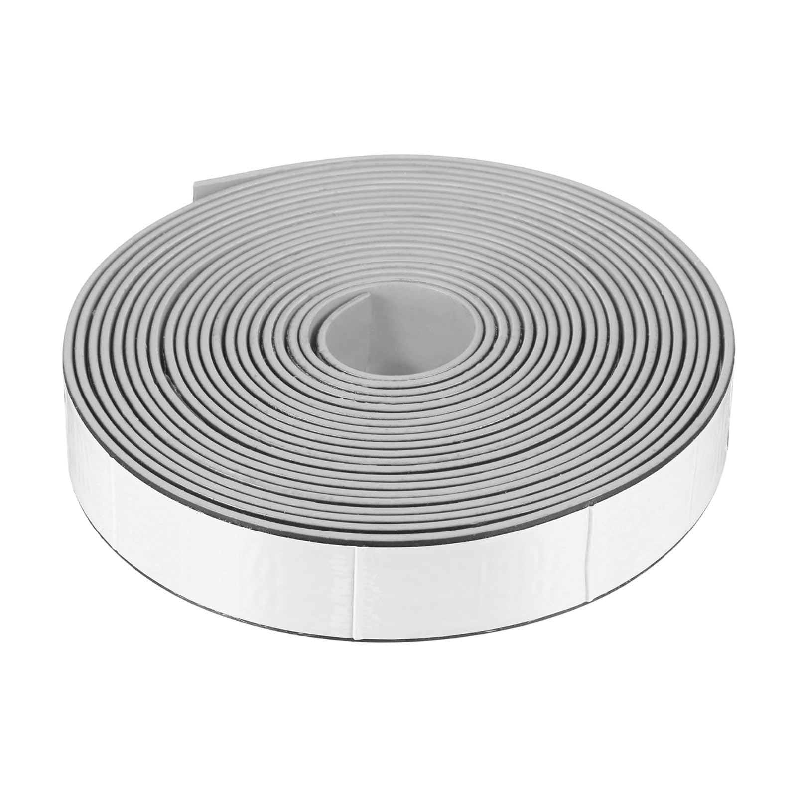 PATIKIL Smoke Fire Seal Strip, 16.4 Feet Expandable Door Seal Tape Self Adhesive Graphite Rubber Composite Material for Fire Rated Windows Steel Doors, 20mm W x 2mm T, Grey