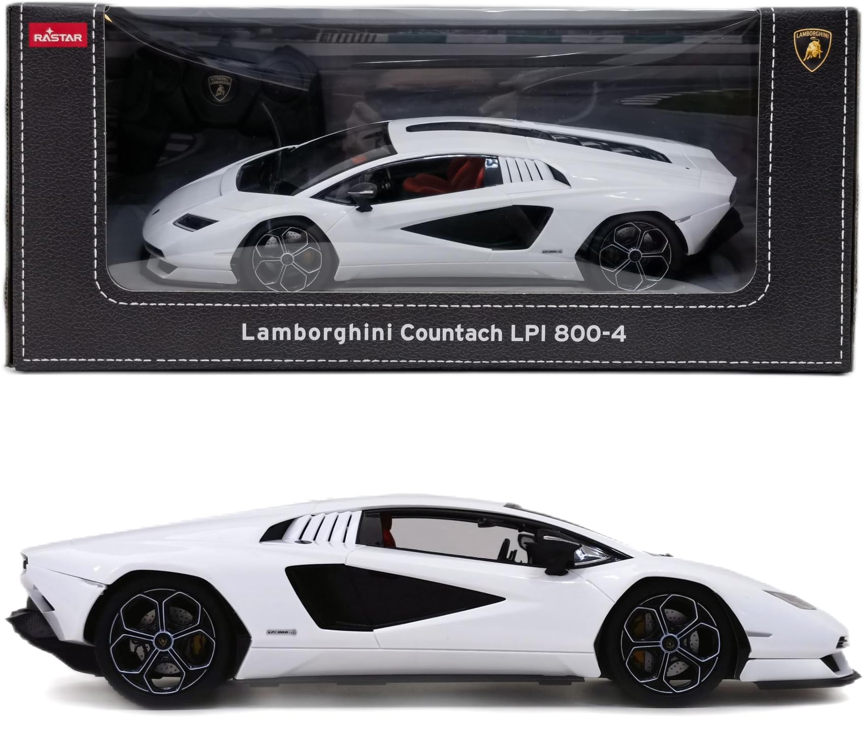 Amazon.com: RASTAR 92000 1/16 RC Car Lamborghini Countach LPI 800