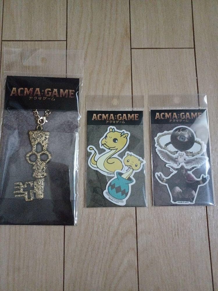 Amazon.co.jp: アクマゲームキーチャーム照朝 ステッカーおろち2