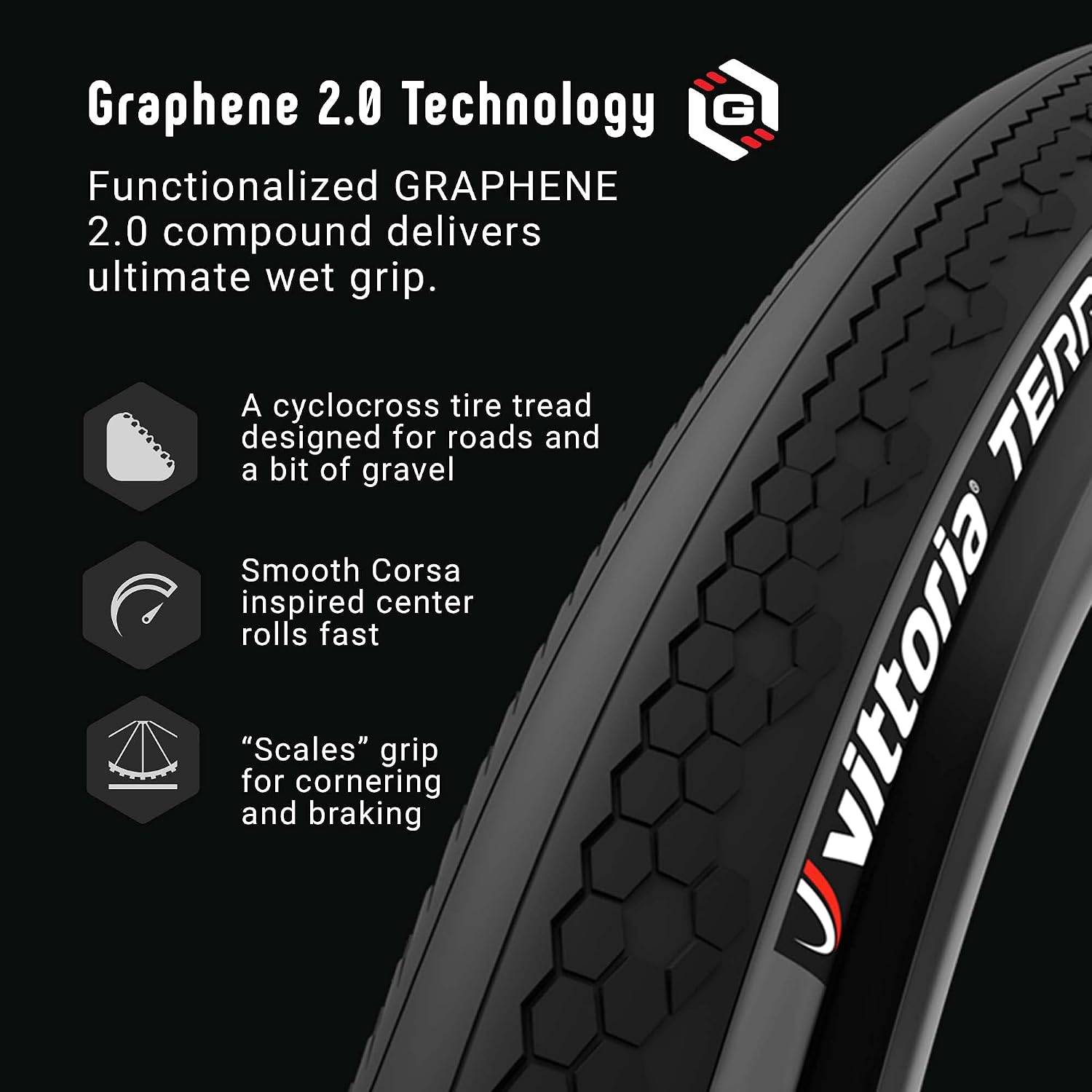 Vittoria Terreno Zero G2.0, Black, 700 