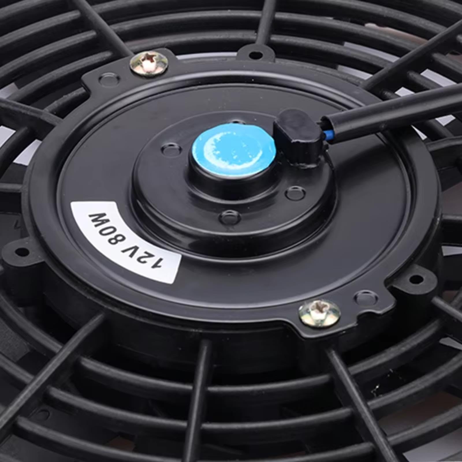 Auto Ventilador Refrigeración Para 12V 80W 10"
