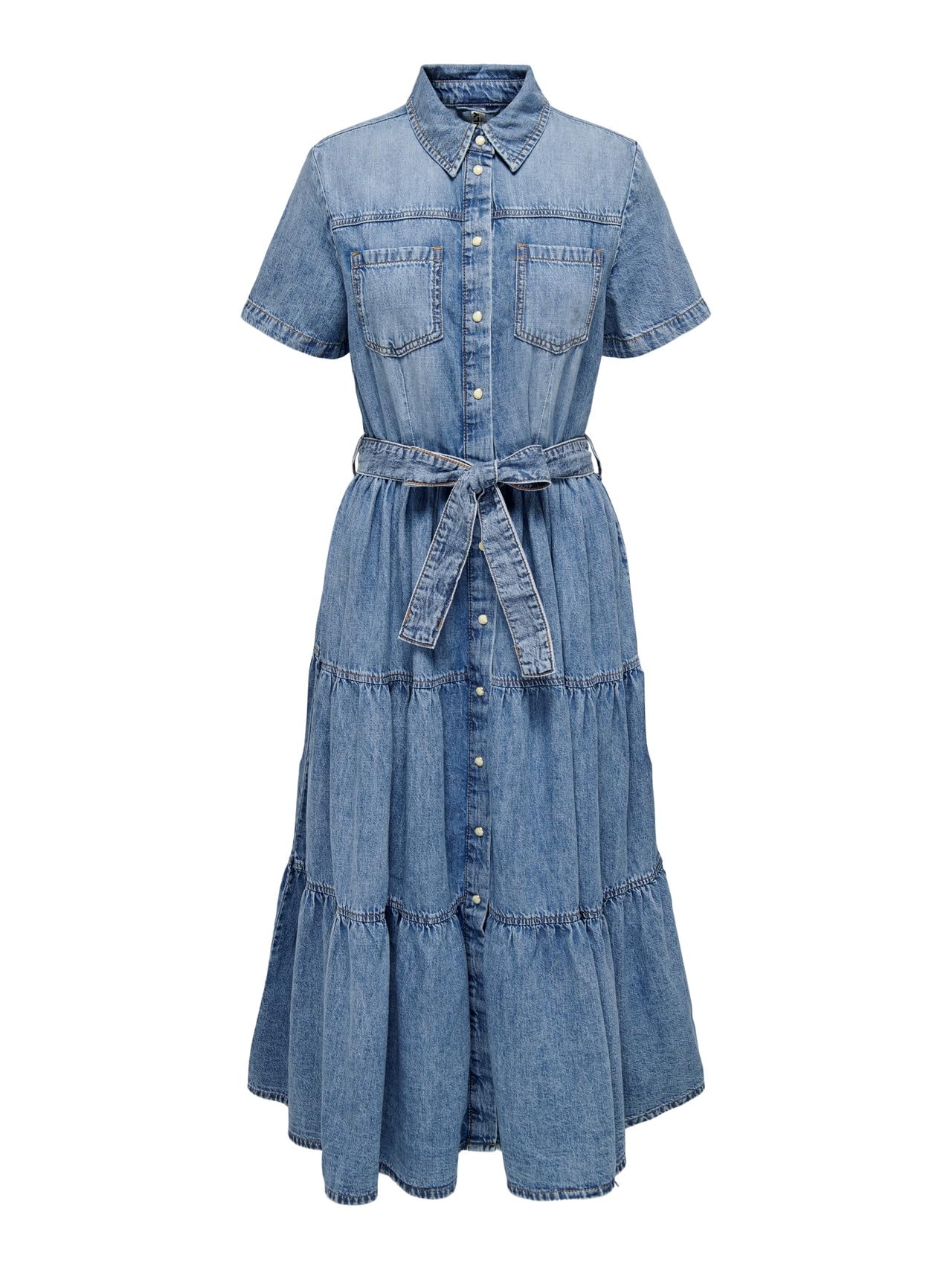 ONLY Female Jeanskleid ONLALIYAH Langes Kleid | Denim Dress