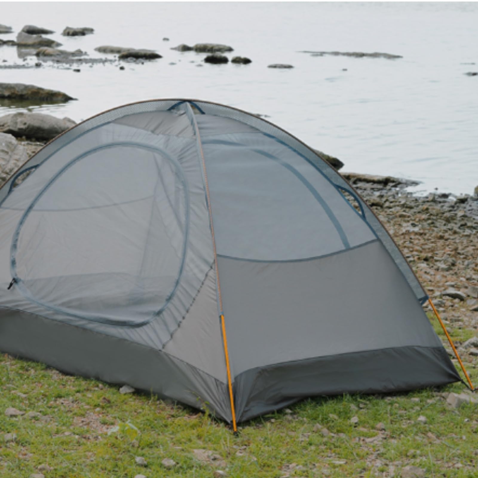2 Stück Alu-Zeltstangen stabil Zeltstangen aus Aluminium korrosionsbeständig Campingstange für Camping, 4,05 Meter