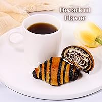 Vista 6 de Pasteles Rugelach Croissant de Chocolate Pan Babka de Chocolate Pastelería de Desayuno Snack de Café Kosher, Sin Lácteos y Sin Nueces