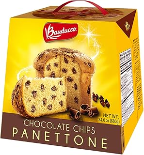 Bauducco Chocottone, Panettone with Chocolate Chips, 680 Grams (Packaging May Vary)