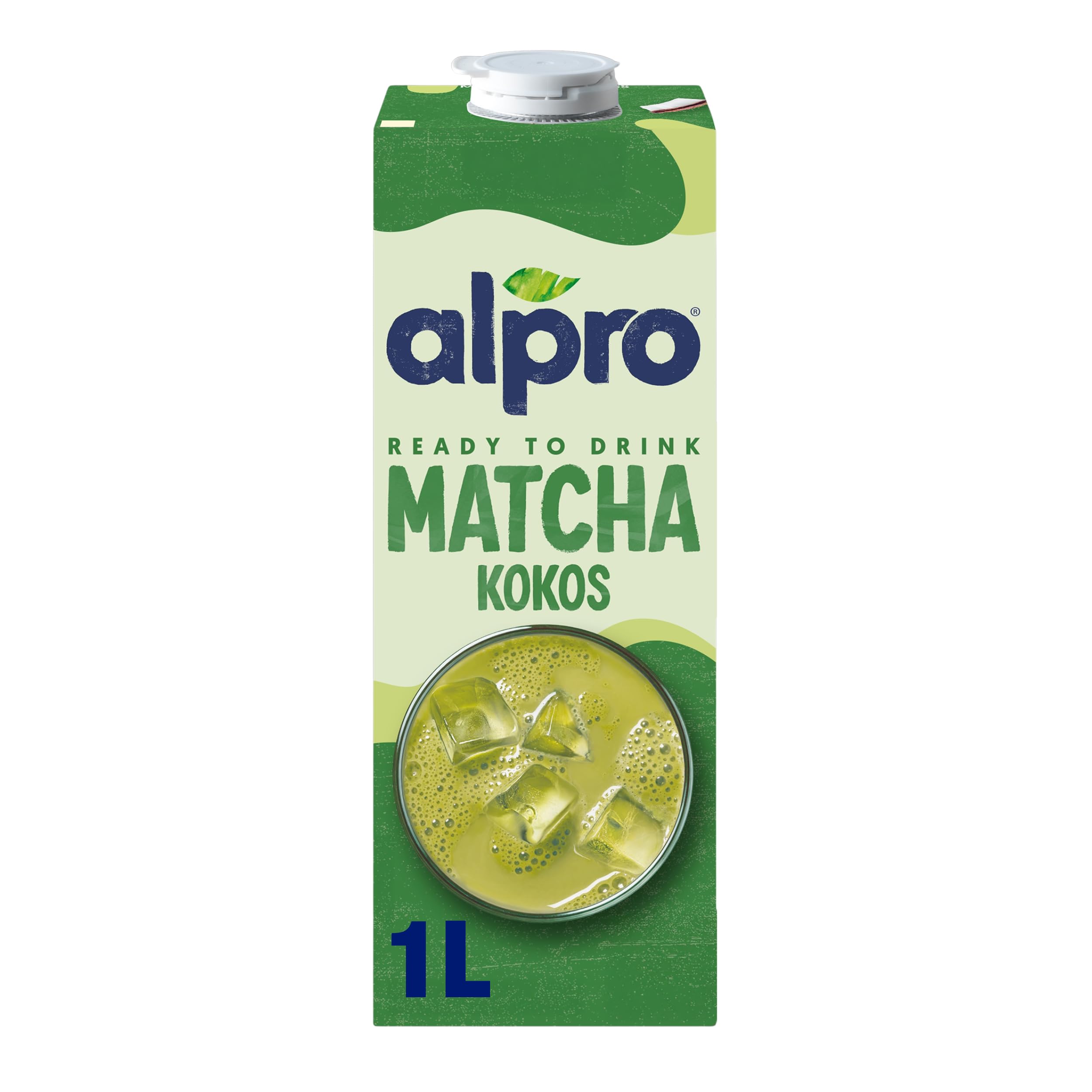 Alpro Matcha Kokos – Trinkfertig – 8 x 1 l