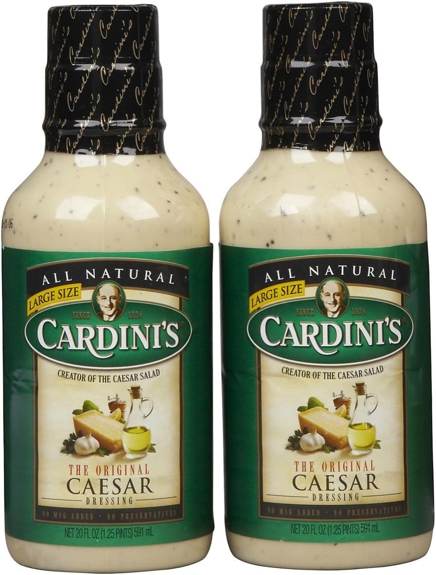 Cardini Original Caesar Dressing, Bottles, 20 oz, 2 pk