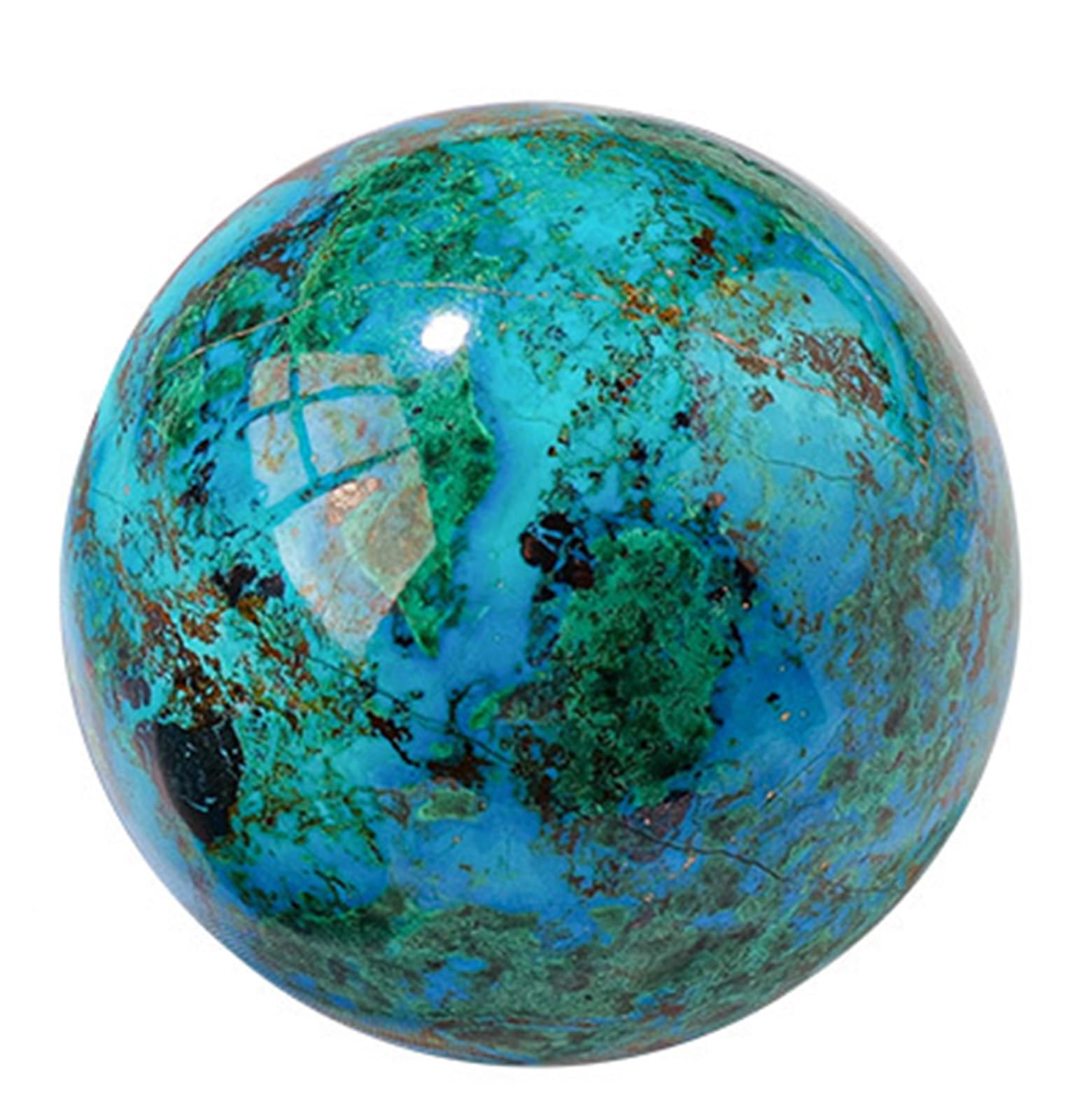 RVBLRDSE Phoenix Crystal Ball, Sphere for Home and Office Decor, Ornaments Statue for Chinese,35~40mm Gemstone Stone