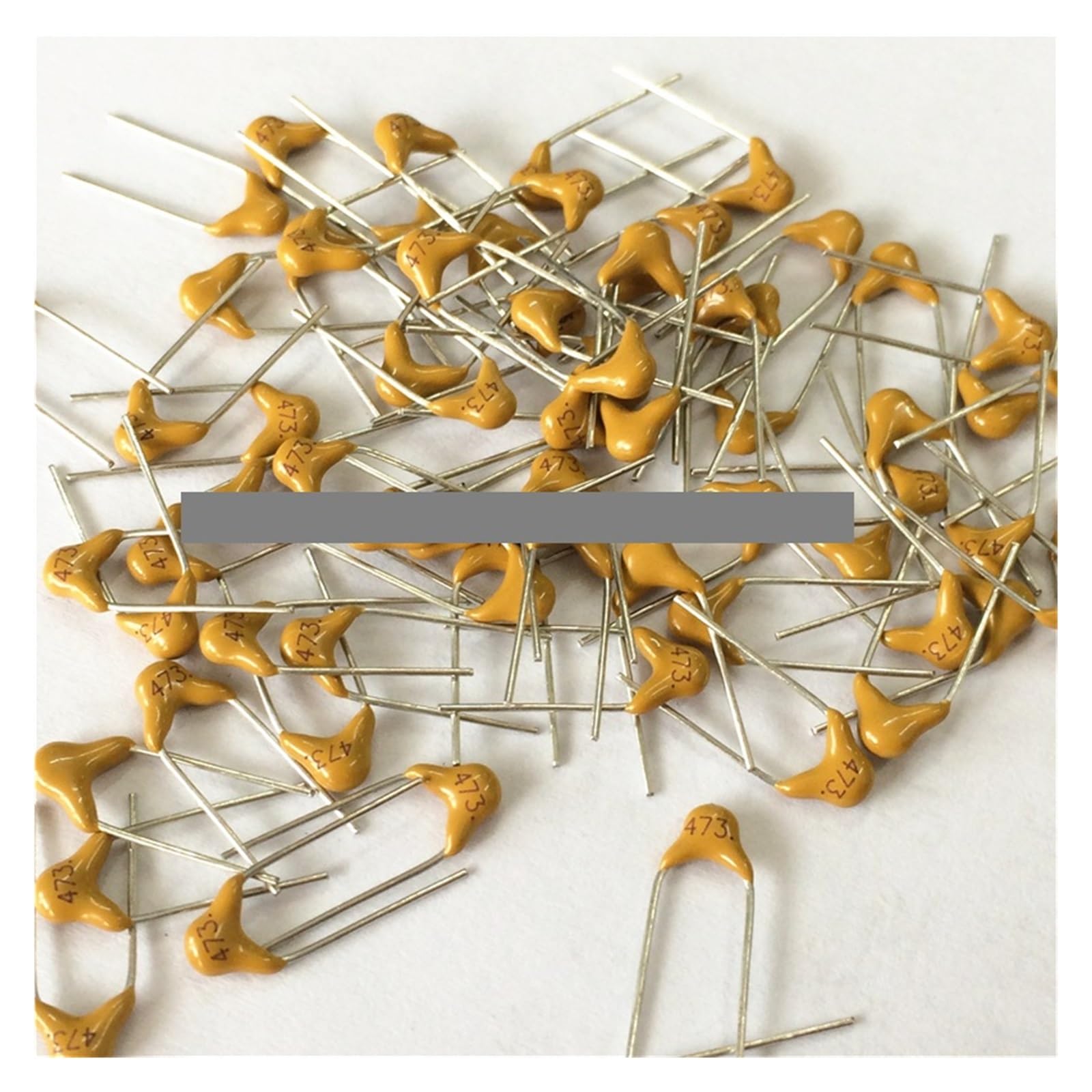 ICXLPMC 100pcs/lot Multilayer ceramic capacitor 473 50V 47nF 473M P=5.08mm