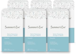 Summer's Eve Extra Cleansing Vinegar & Water Douche, 2-4.5 Fl Oz Units per box (Pack of 6)