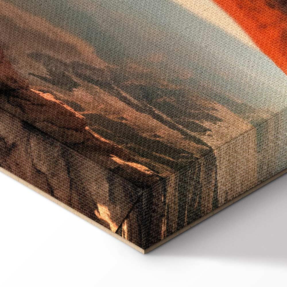 murando - Quadro Fonoassorbente Paesaggio 100x50 cm 5 Pezzi - Canvas - Quadri Acustici Componibili Grandi - Pannelli Fonoassorbenti Decorativi - Decorazione da Parete Soggiorno c-B-0240-b-m
