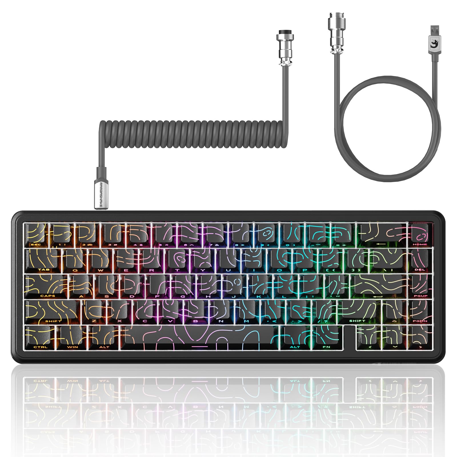 その他 HAPPY protect H6 Amazon.com: ATTACK SHARK X65 HE 60% Wired Magnetic Keyboard with