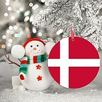 Vista 20 de Adorno de bandera de Costa Rica para decoración del árbol de Navidad, recuerdo de la ciudad de Costa Rica, adornos de Navidad personalizados 2022