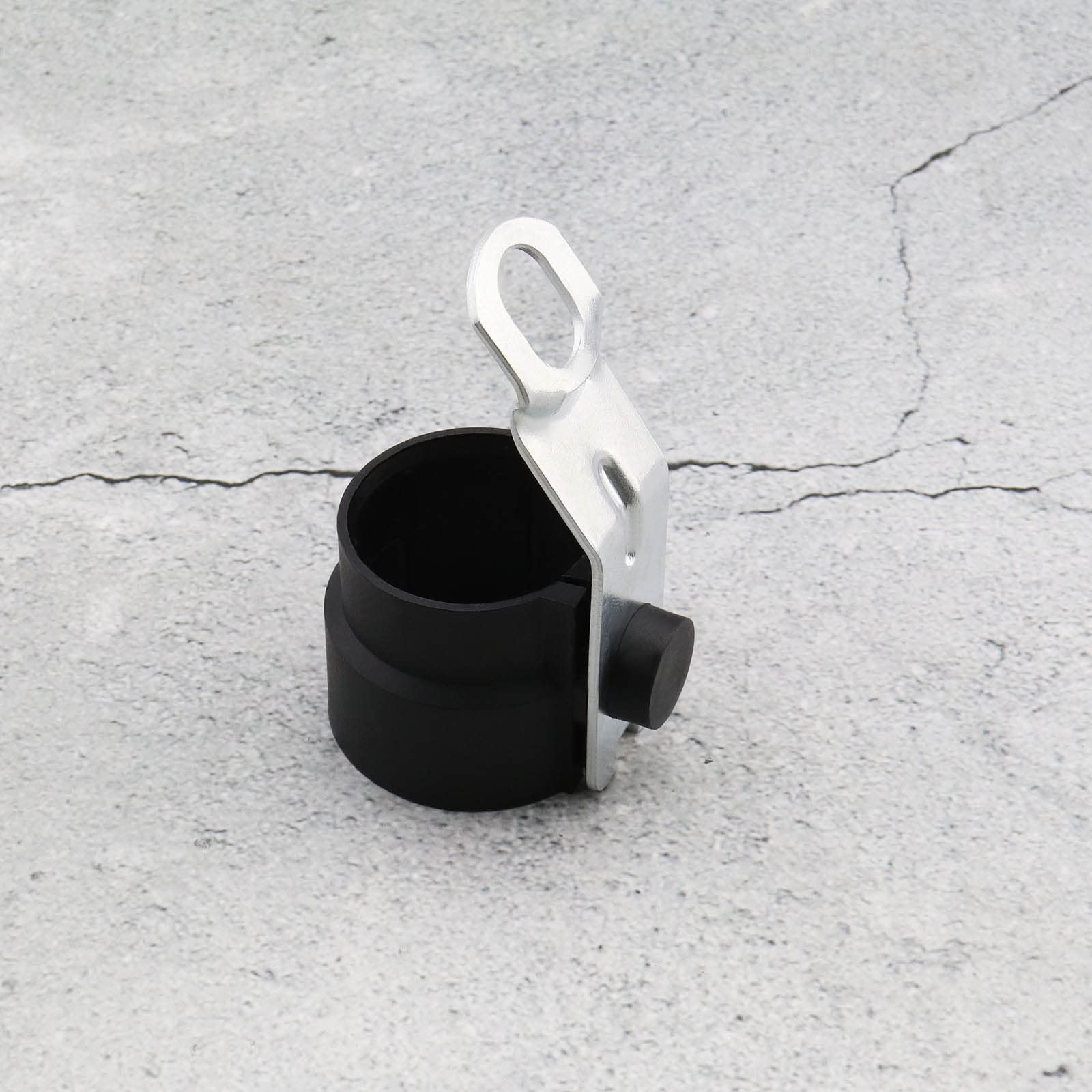 2 Supporti Per Spina Rimorchio 13 E 7 Poli - Porta Connettore Universale In Metallo Nero