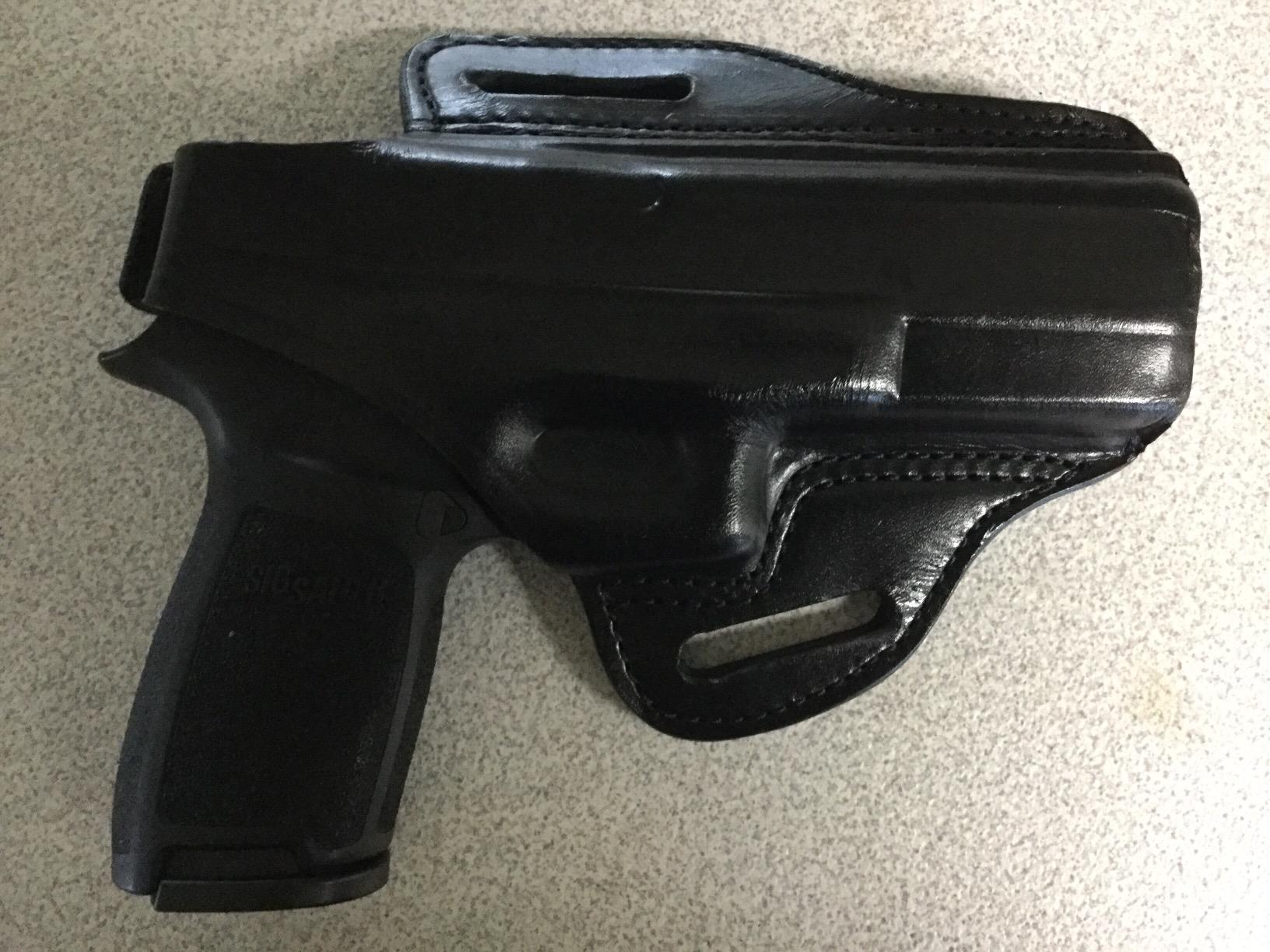 G&G Black Two Slot Pancake Holster Glock 19-23-32 RH