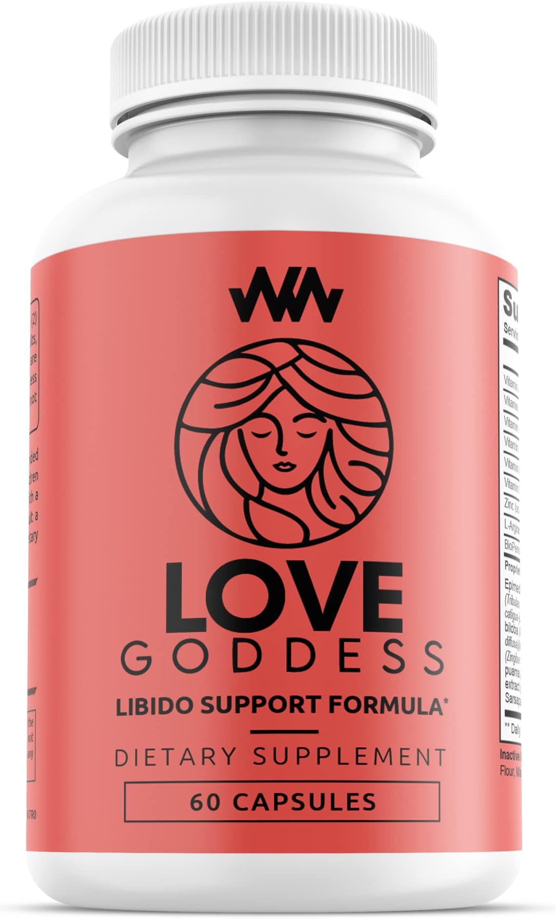 Womens Supplement That Boosts Libido | Enhance Intimacy, Passion and Desire | Miura Puama for Female Specific Arousal | Love Goddess | Vitamin | Warped Wellness
