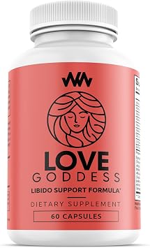 Womens Supplement That Boosts Libido | Enhance Intimacy, Passion and Desire | Miura Puama for Female Specific Arousal | Love Goddess | Vitamin | Warped Wellness