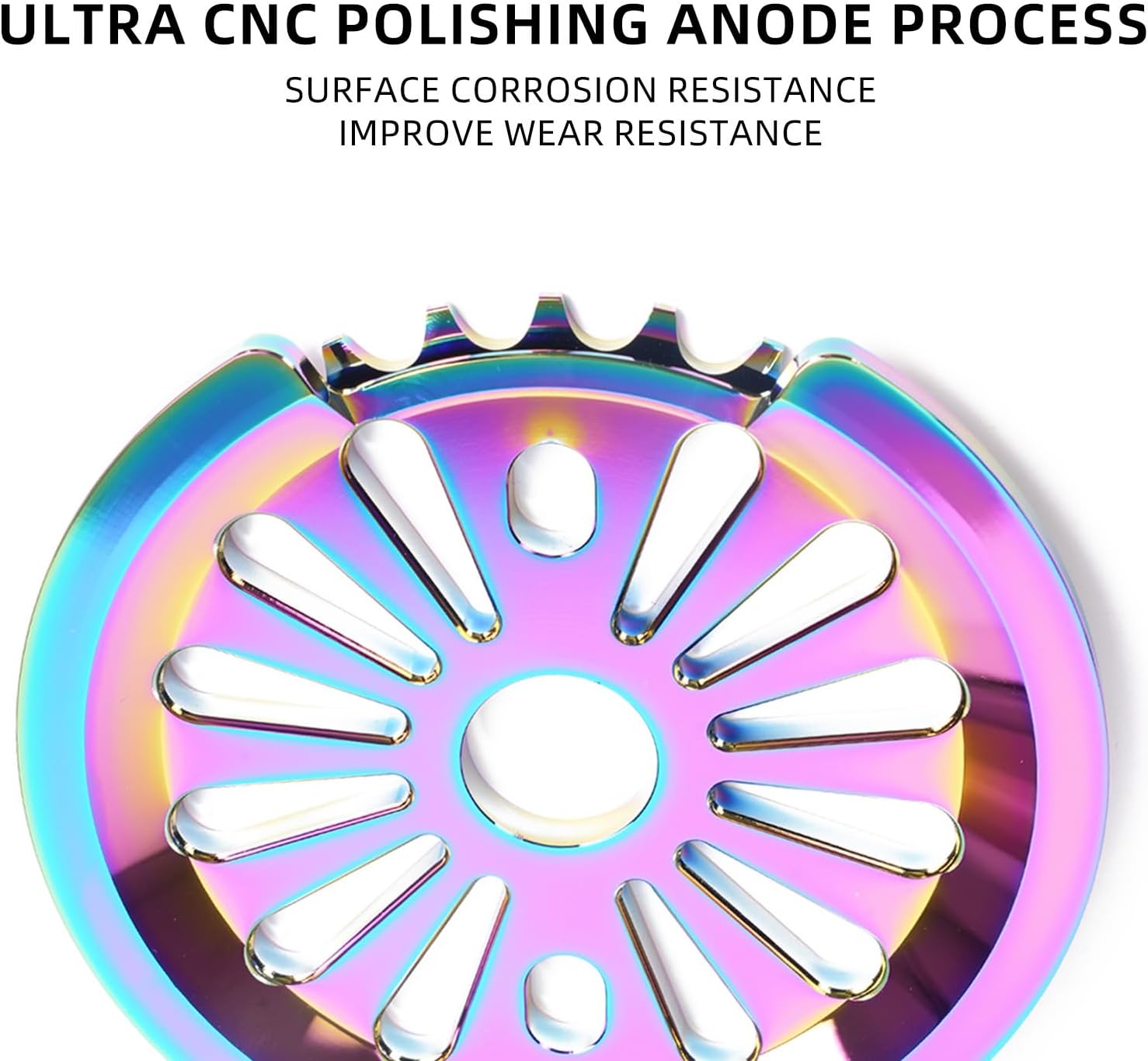 BMX Sprocket 25T 28T 1/2" x 1/8" Aluminum Alloy Chainwheel with Chain Guard Protector System Bicycle Replacement Parts