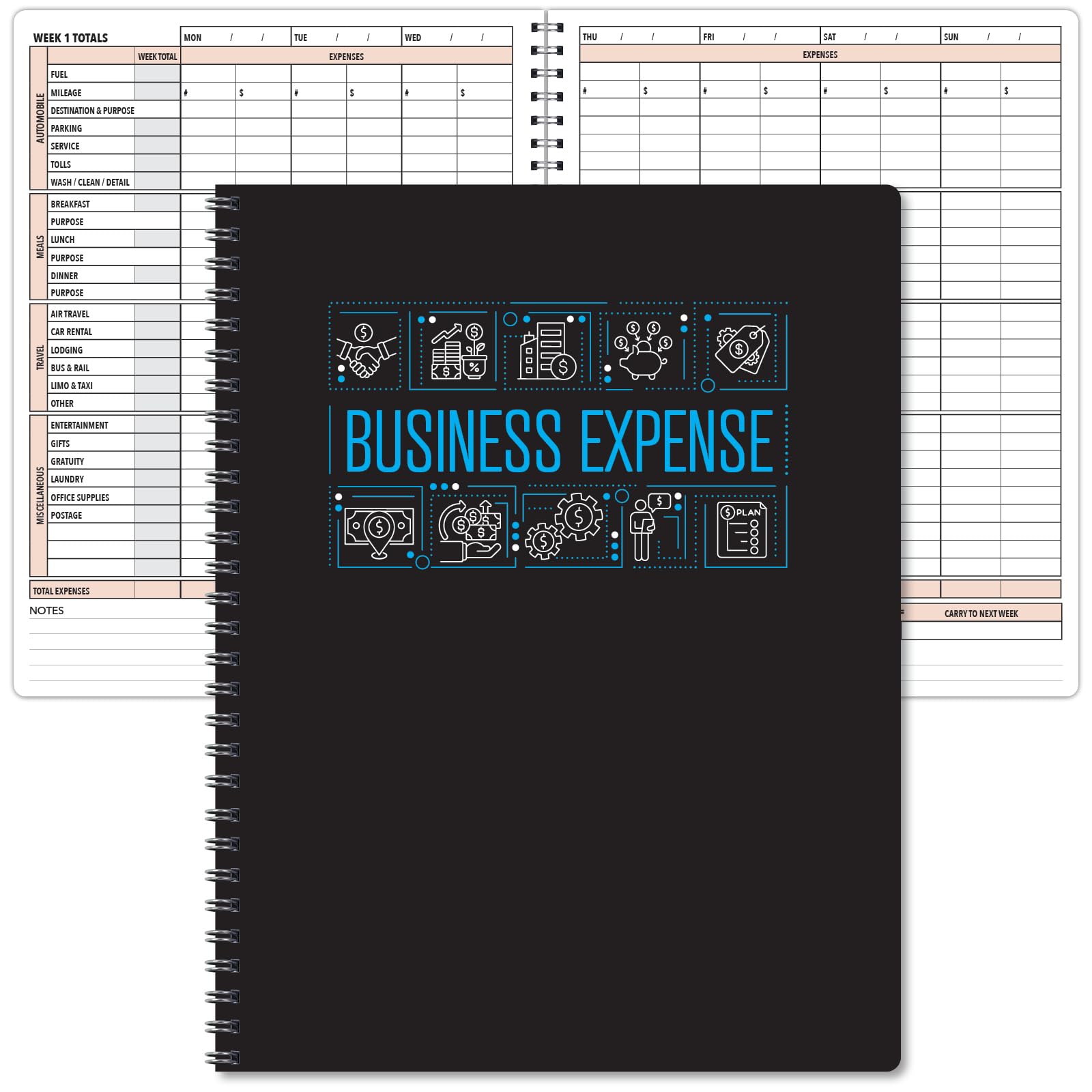 Carnet de dépenses d'entreprise pour simplifier le bilan comptable - 8