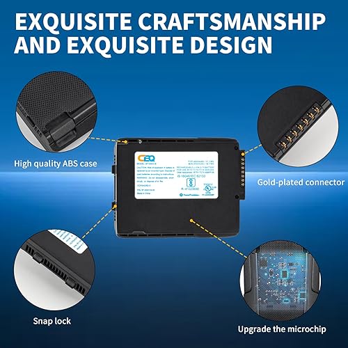 Miniatura 2 de CBQ TC70 Reemplazo de batería para Zebra TC77 TC72 TC70 TC75 Series (BT-000318) - Fuente de alimentación de alta capacidad de iones de litio de 4620