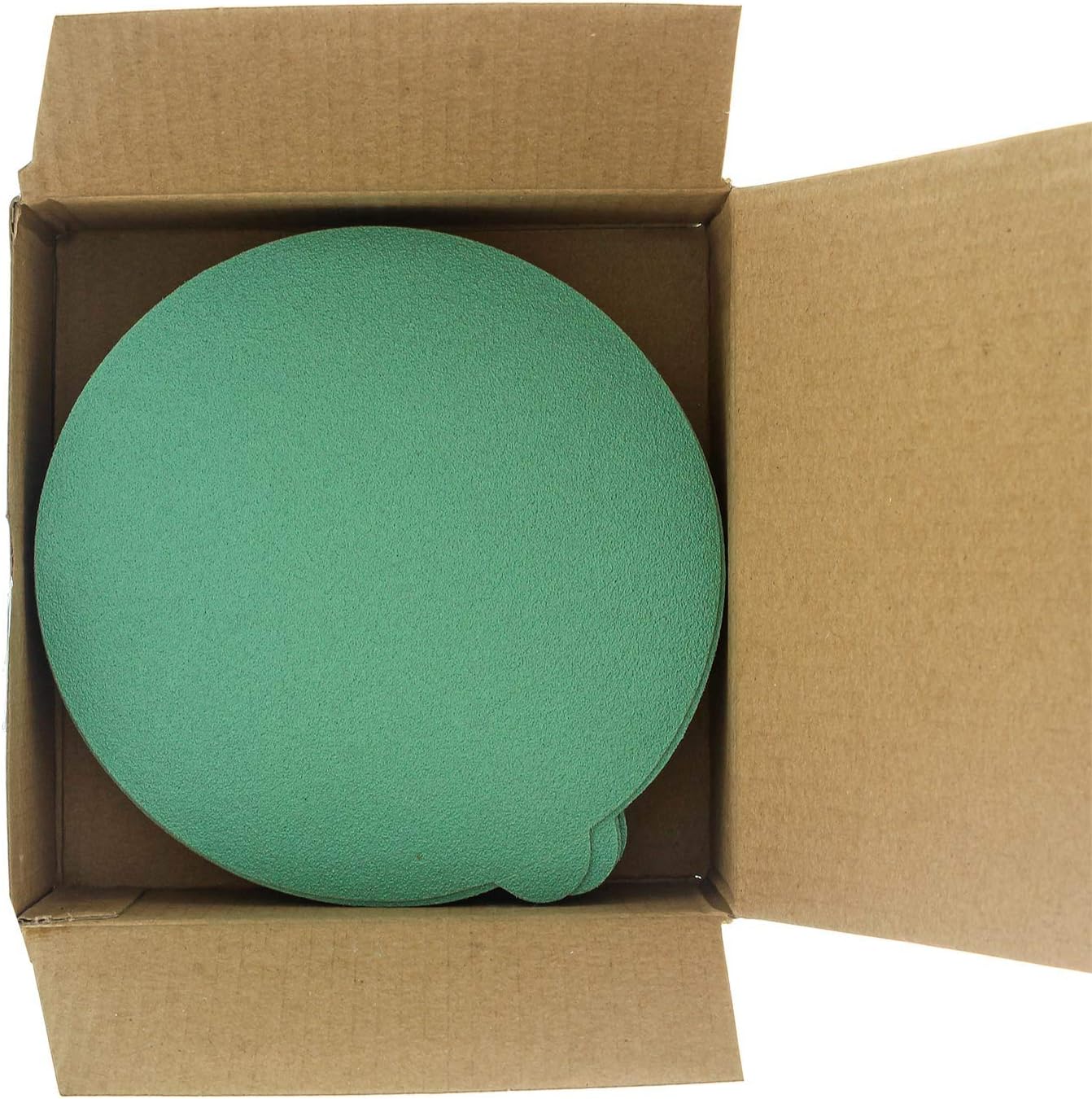 Dura-Gold Premium 5" Green Film PSA Sanding Discs - 120 Grit (Box of 50) - Film Back Self Adhesive Stickyback Sandpaper Discs for DA Sanders, Fast Cut Abrasive - Sand Automotive Paint Woodworking Wood: Tools & Home Improvement