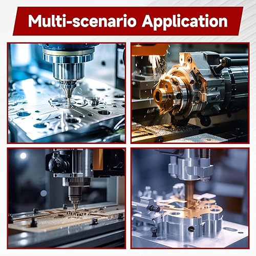 Miniatura 7 de findmall 1 par de precisión 2-4-6 bloques 23 agujeros emparejados .0002" bloque maquinista 246