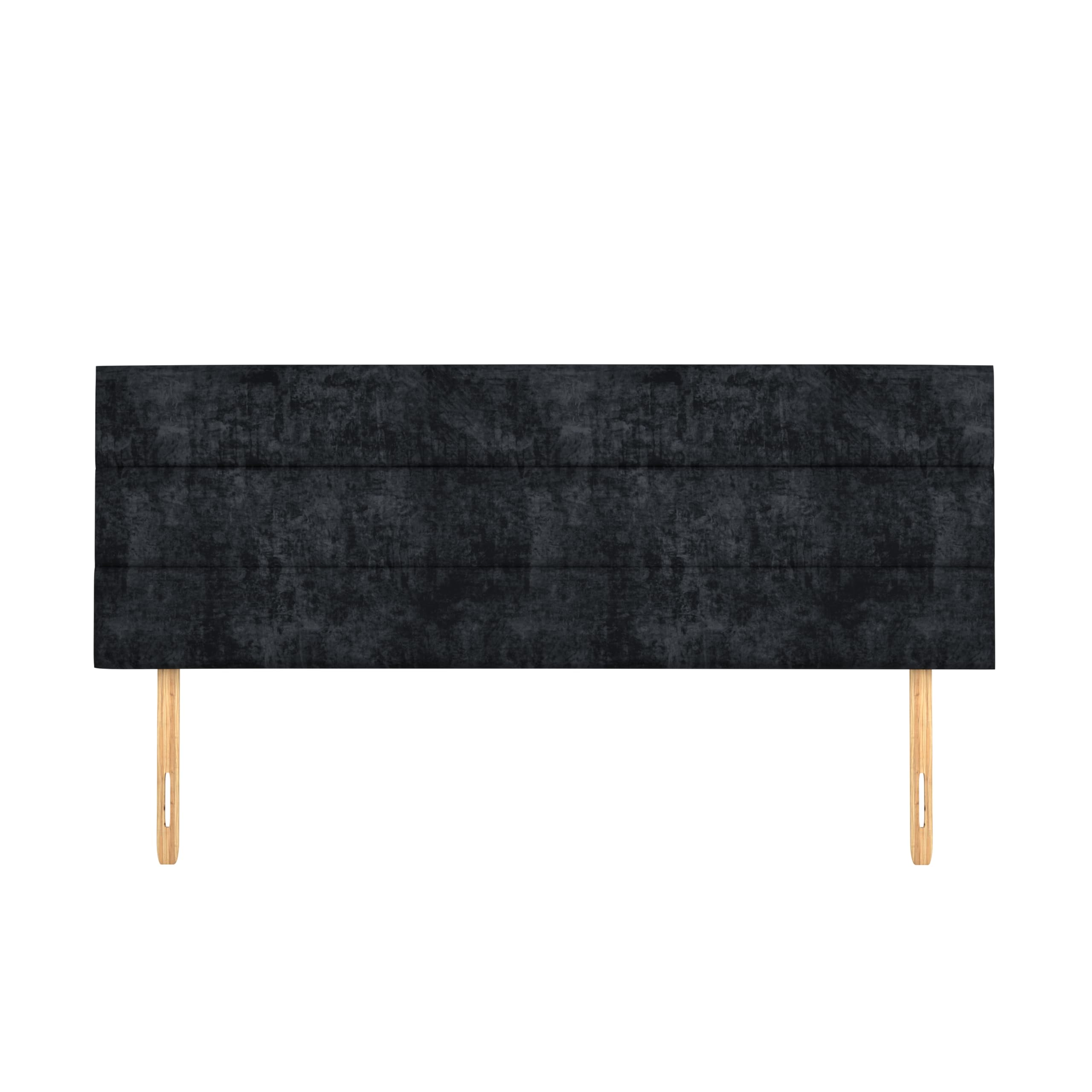 SANA SLEEP Dublin Plush Velvet HeadBoard - Luxury 20" Upholstered Design for Divan Beds - Multiple Fabric Options for Bedroom and Hotel Furniture - 3FT Single - Grey โ image 1